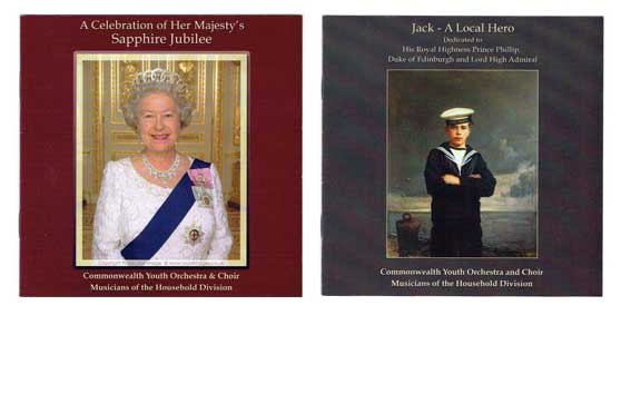 A Celebration of the Sapphire Jubilee of Her Majesty The Queen & Jack A Local Hero Dedicated to His Royal Highness The Duke of Edinburgh